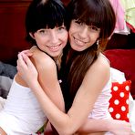Pic of Adorable teens remove cute underwear before lesbian anal action