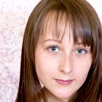 Pic of Fresh faced young Vera flashes panty upskirt before showing her hairy beaver