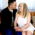 Pic of Chubby old woman Betsy B goes pussy to mouth with a large dick