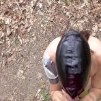 Pic of Dom-Team | Aldina's first blow job as a slave at a bathing lake