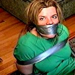 Pic of tied-and-gagged.com | 38 Yr OLD SOCIAL WORKER HAS BEEN BALL-TIED WITH DUCT TAPE, HANDGAGGED, TOE-TIED,  GAG TALKING, FOOT TICKLING AND IS F0RCED TO SMELL THE PANTIES THAT WERE STUFFED IN HER MOUTH (D72-17)